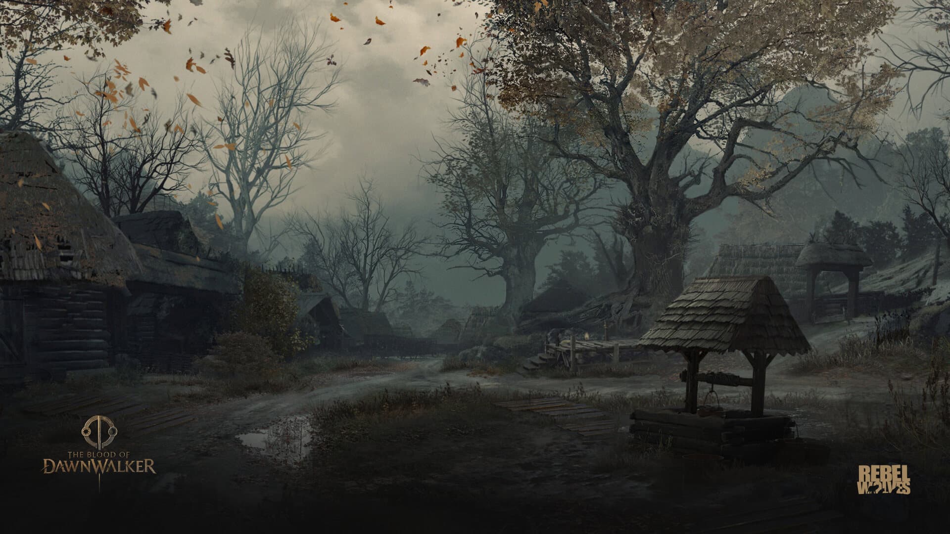 Coen preparing for combat in a ruined chamber